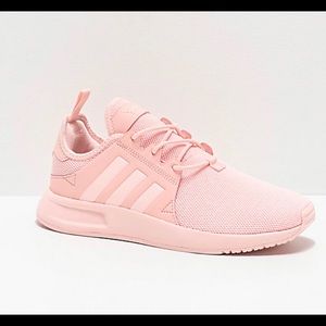 PAIR OF PINK ADIDAS